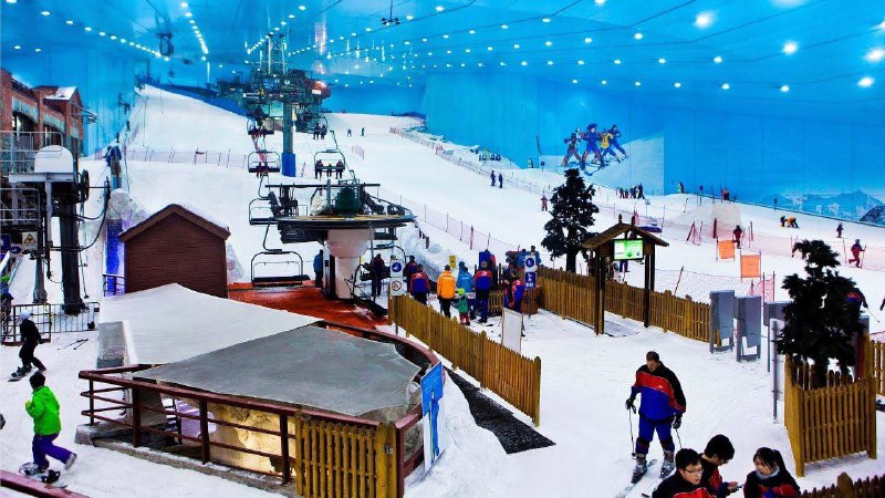 迪拜滑雪场荣获“世界最佳室内滑雪胜地