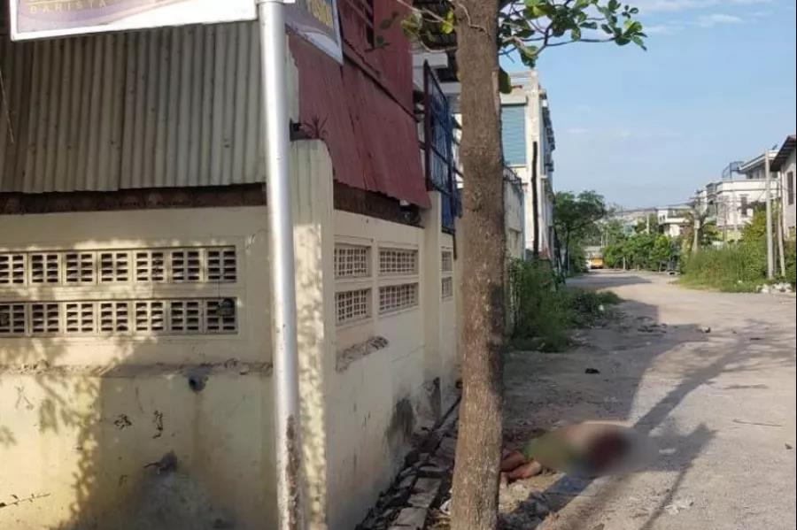 缅甸曼德勒小镇一名警员被群殴致死，手机和摩托车被抢走