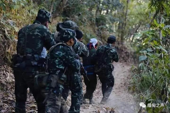 缅泰边界神山军营遭地方武装攻克