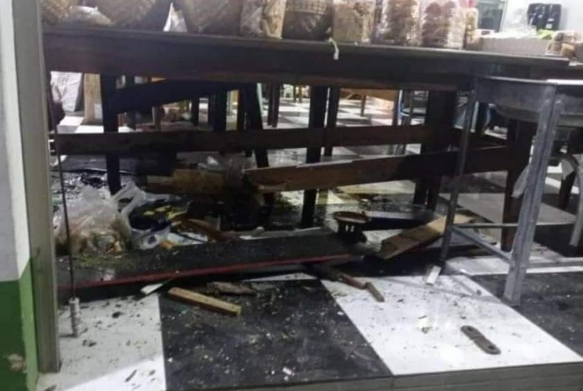 妙瓦底一家日商店遭手榴弹袭击，造成一人死亡