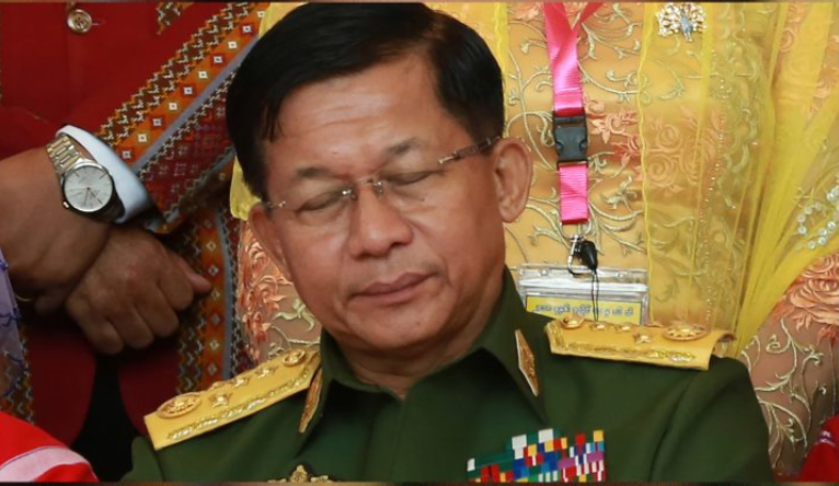 缅甸政权领导人授予自己两项最高荣誉称号