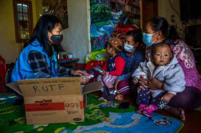 苦谁都不能苦孩子！但万万想不到，缅甸还有那么多孩子营养不良