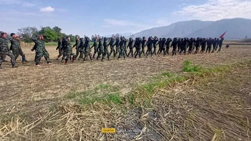 贝贡人民保卫军训练基地遭缅军炮袭