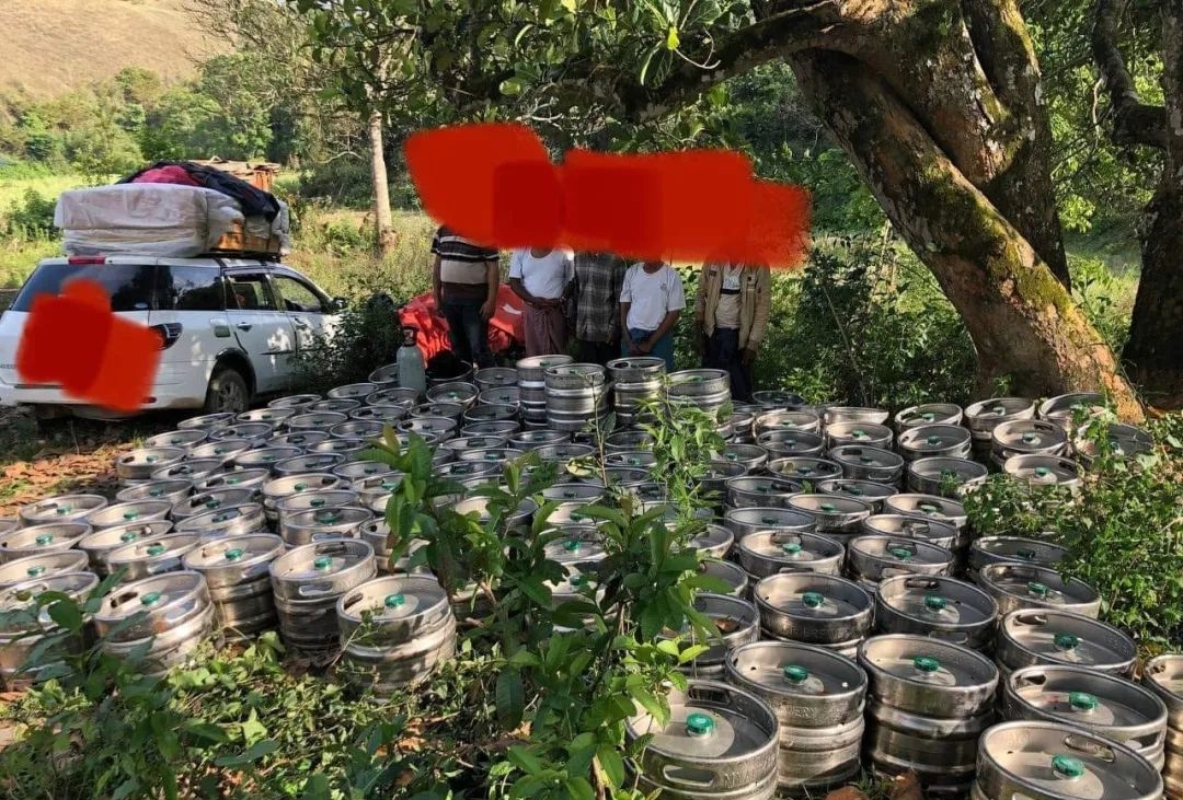 地方武装在缅北大肆活动，105码大量啤酒被没收；南坎官员在办公室被威胁