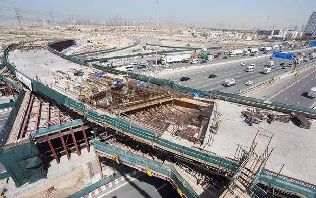 迪拜Garn Al Sabkha道路改造计划