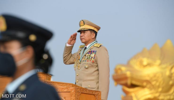 缅甸军政府领导人呼吁进行和平谈判