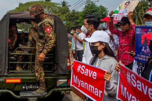 印度对缅甸军事政变持谨慎态度