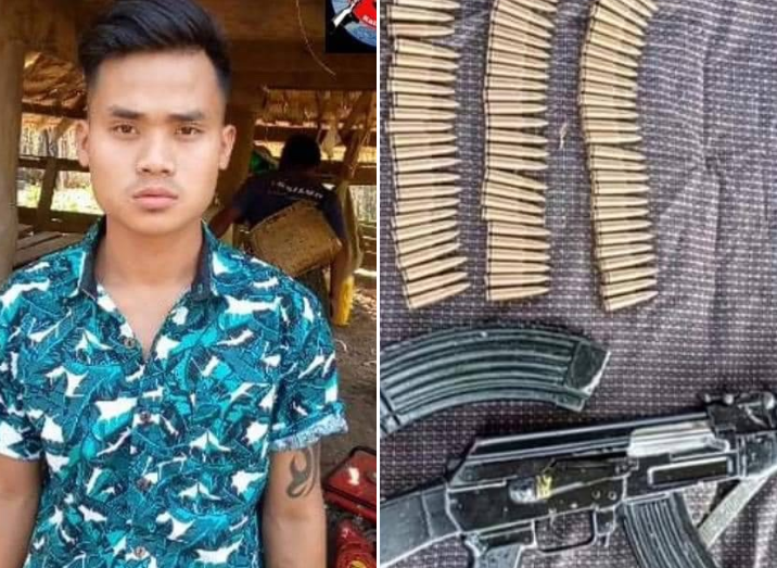 爱情的力量？缅甸1名警员在女友帮助下持枪向武装投诚