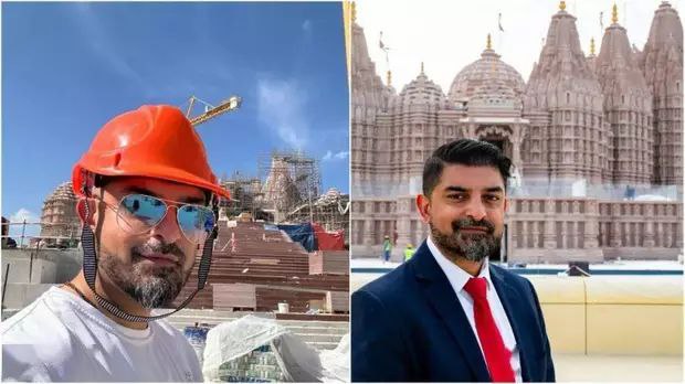 迪拜银行家辞去高薪工作在阿布扎比的印度教寺庙当起了志愿者