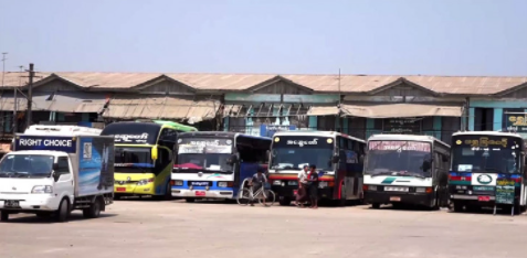 泼水节期间，缅甸长途客运大巴车票价格翻倍上涨