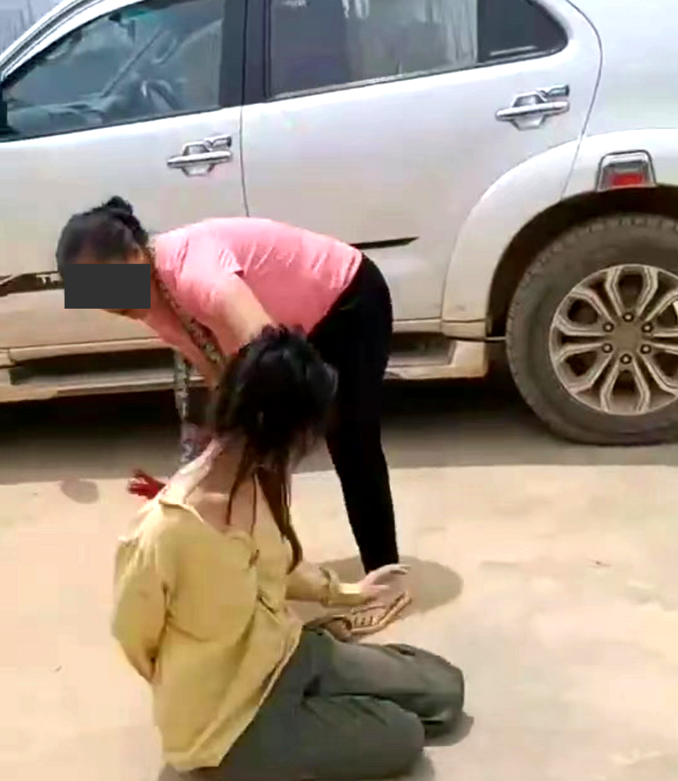 缅北腊戌老妈妈替儿媳打小三、剪头发衣服，视频疯传，网友展开骂战