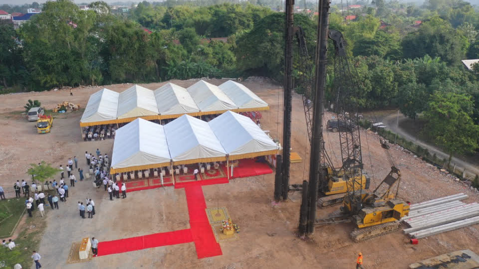 耗资超1100万美元，柬埔寨干拉省医院项目正式开工！
