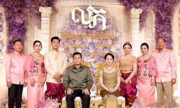 柬埔寨贡布省长女儿大婚，洪玛耐出席祝贺