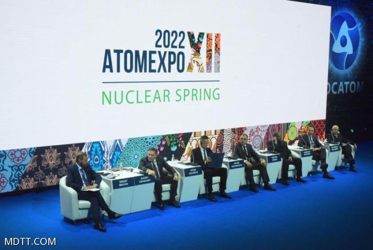 缅甸代表团出席俄罗斯第十二届国际论坛2022原子能博览会