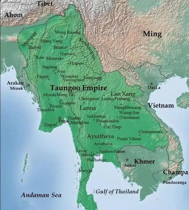 英国吞并一个小小的缅甸为何花了将近六十年